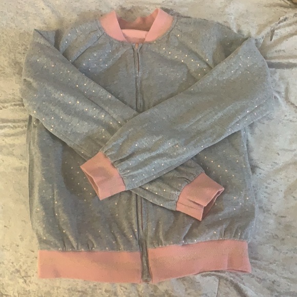 Reversible girl’s bomber jacket - Picture 8 of 13